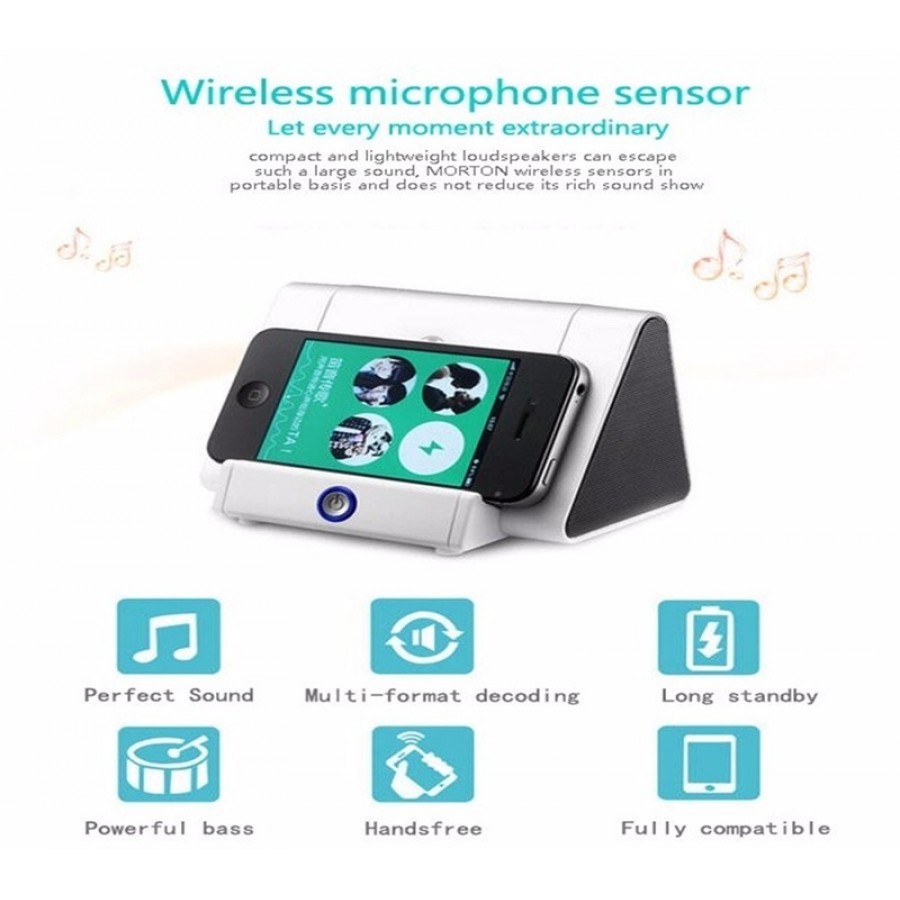 All In One Touch Sensor Wireless Speaker With Mic Rs.1299 